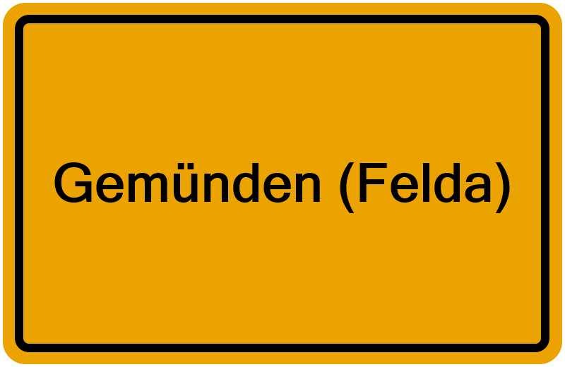 Handelsregisterauszug Gemünden (Felda)